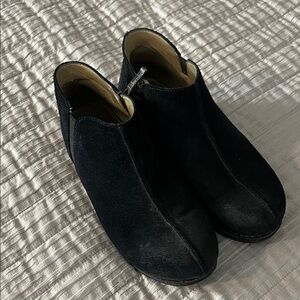 Black Suede womens Dansko Shoes